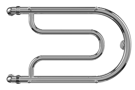 Фокстрот AISI 32х2 320х700 Полотенцесушитель  TERMINUS Нижний Тагил - фото 2