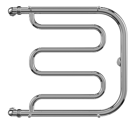 Фокстрот AISI 32х2 600х700 Полотенцесушитель  TERMINUS Нижний Тагил - фото 2